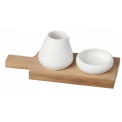 Set of Olive Oil and Salt with Board - 1