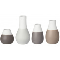 Set of 4 Gray Vases - 1