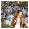 Long Transparent Umbrella Dentelle Dome - 2