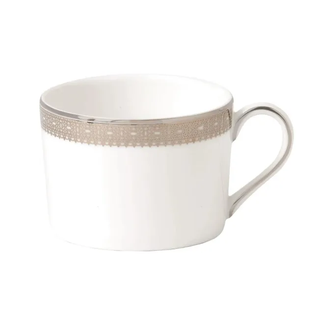 Filiżanka Vera Wang Lace Platinum 150ml do herbaty
