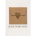 Kartka na voucher Just for you - 1