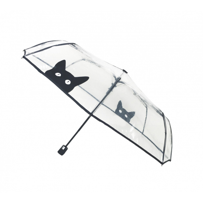 Transparent Folding Cat Umbrella - 1