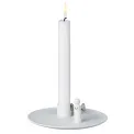 Silver Guardian Angel Candle Holder - 1