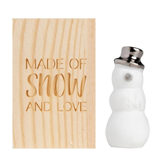 Snowman Amulet in Box