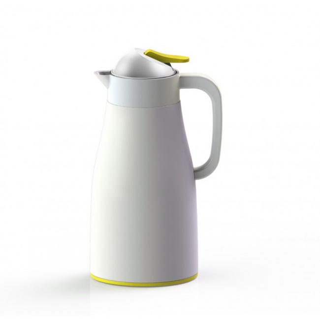 Eudyptes 1L White and Yellow Thermos - 1