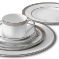 Vera Wang Lace Platinum Saucer 20.5cm for Gravy Boat - 2