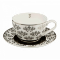 Floral Cup 250ml with Saucer for Coffee/Tea - 1