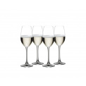 Set of 4 Vivino Champagne Glasses 260ml - 1