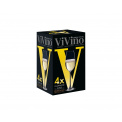 Komplet 4 kieliszków Vivino Champagne 260ml - 6