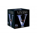 Komplet 4 kieliszków Vivino 700ml Burgund  - 4
