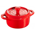 Mini Cocotte Pot 200ml 10cm Red - 1