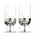 Set of 2 Vera Wang Giftware Candlesticks - 1
