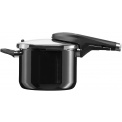 Perfect Premium Fusiontec Pressure Cooker 22cm 6.5L Black - 2