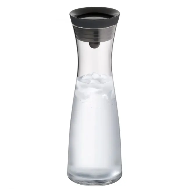 Basic 1l Carafe with Black Stopper