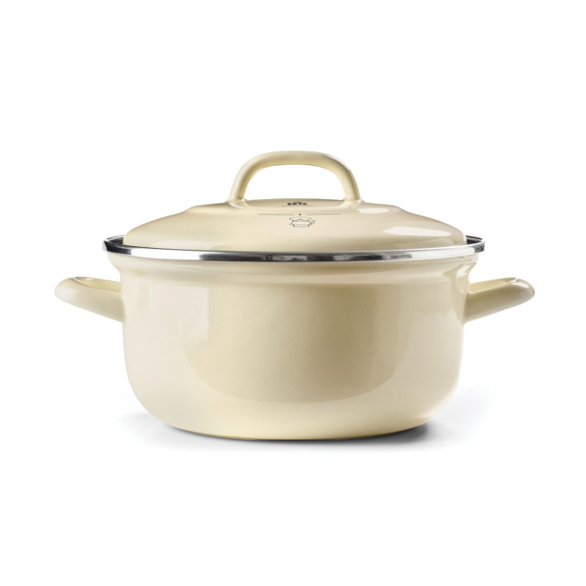 Indigo Pot 24cm 4.2L Cream
