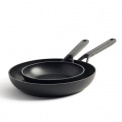 Komplet 2 patelni Classic 20cm, 28cm aluminiowe - 1
