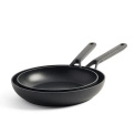 Set of 2 Classic Pans 24cm + 28cm Aluminum