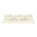 Manufacture Rock Blanc Dip Bowl Set - 1