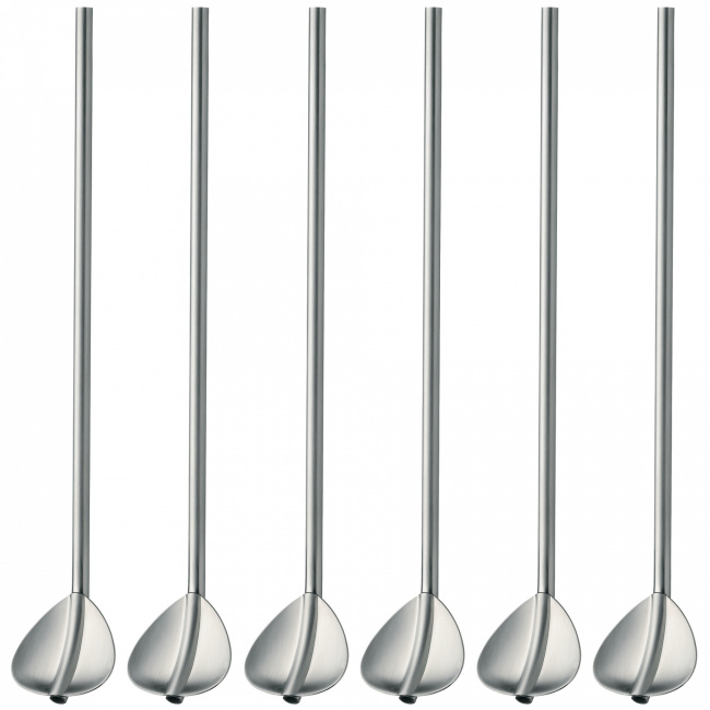 Set of 6 Cocktail Spoons - 1