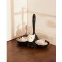 Tigrito Double Cat Bowl Red-Orange - 3