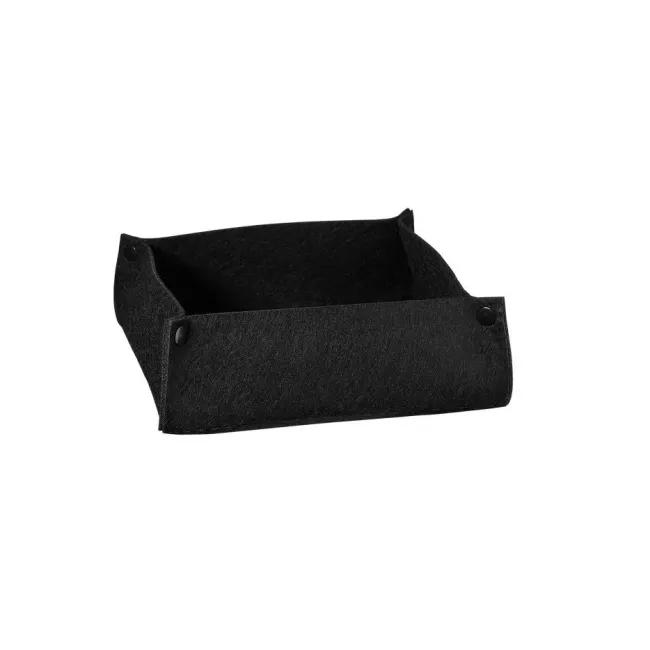 Kosz filcowy 25x8cm czarny - 1