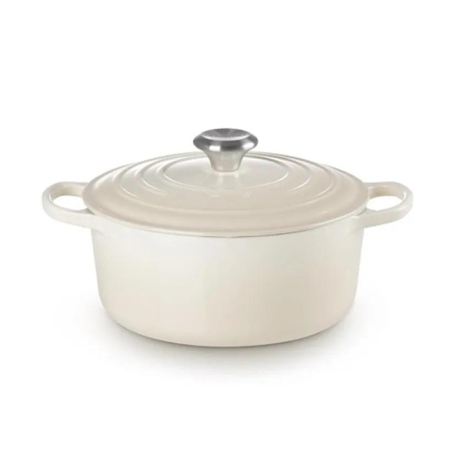 Signature Cast Iron Pot 24cm 4.2l Meringue