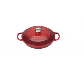 Garnek Gourmet 26cm 2l wiśniowy