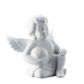 Large Angel with Ball Figurine
