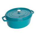 Brytfanna żeliwna 5,5l Mint-green (II gatunek) - 1