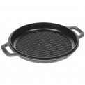 Garnek żeliwny dwustronny 26cm 3,3l szary + grill - 6