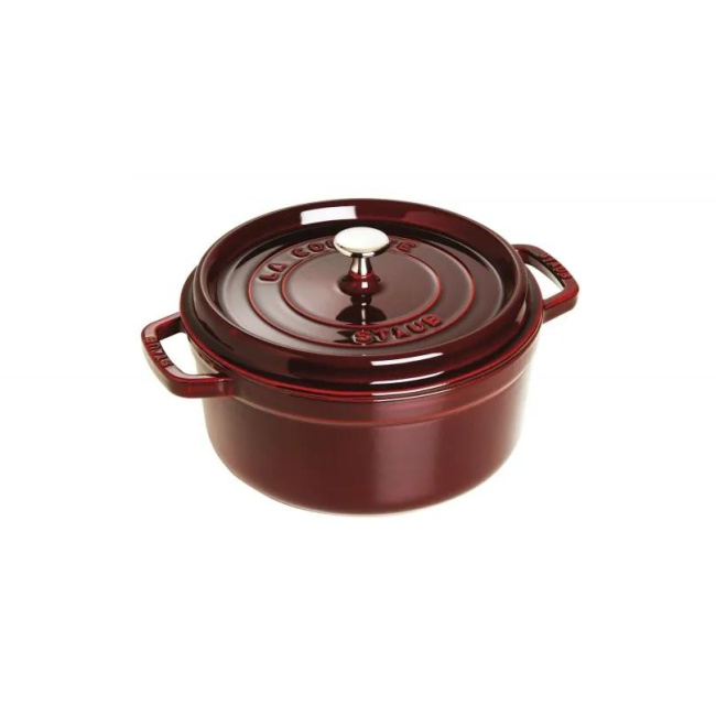 Red Cocotte Enameled Cast Iron Pot 5.2l 26cm (Second Grade)