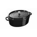 Black Cocotte Pot 5.5l 31cm - 1