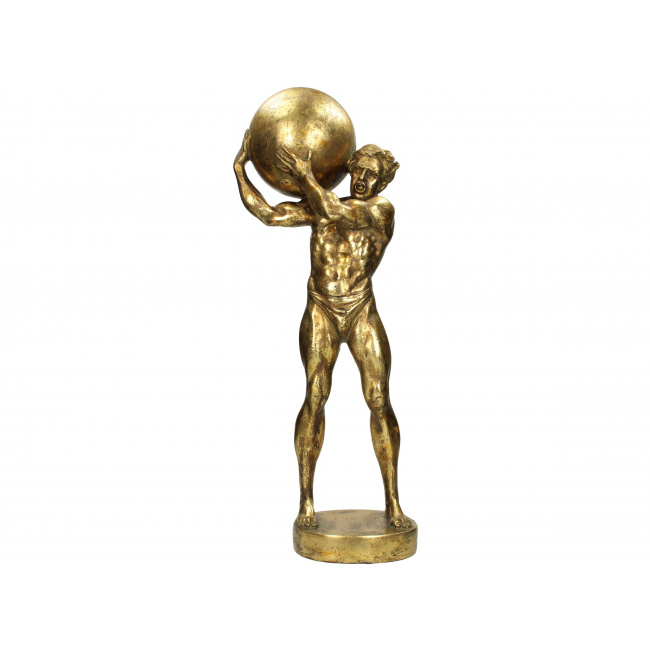 Figurka Atlas 53cm złota