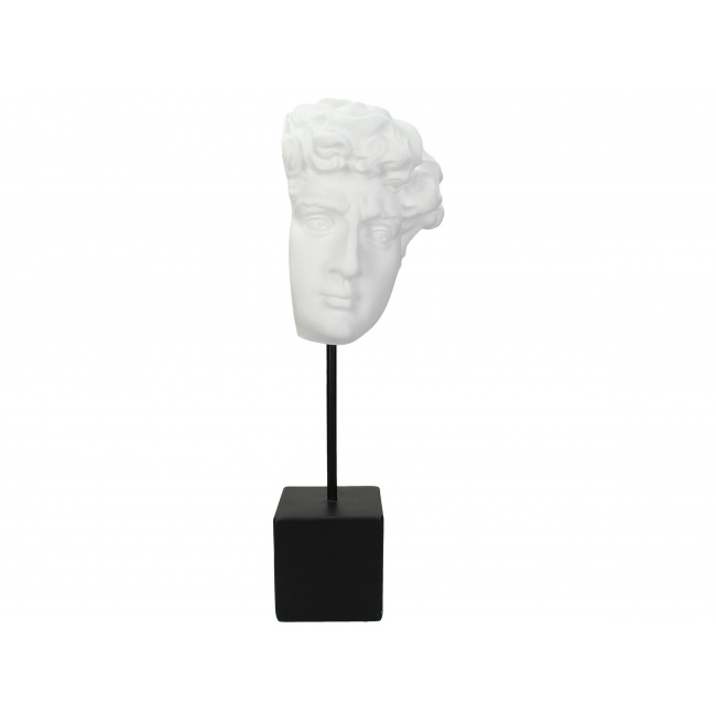 David's Head Figurine 41cm White - 1