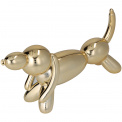 Figurka Pies 26cm złota  - 1