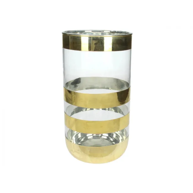 Wazon Gold line 25cm