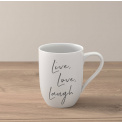 Statement Mug 340ml Live Love Laugh - 2