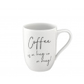 Kubek Statement 340ml Coffee is a hug in a mug