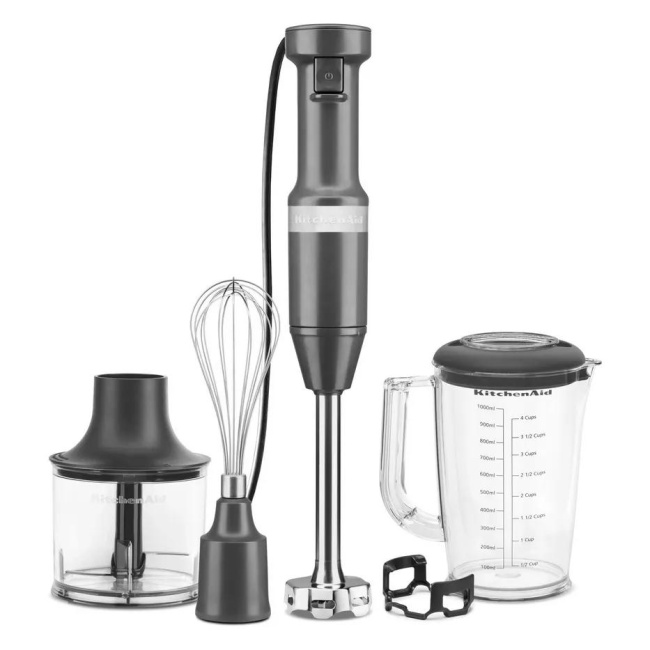 Blender ręczny Classic z akcesoriami Charcoal Grey