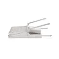 Foldable Dish Rack 37x33cm Light Gray - 4