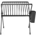 Foldable Dish Rack 37x33cm Dark Gray - 3