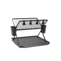 Foldable Dish Rack 51x42cm Dark Gray - 1