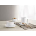 Sonoko Saucer 14cm for Coffee/Tea Cup White - 2