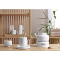 Sonoko Saucer 14cm for Coffee/Tea Cup White - 3