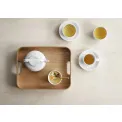 Sonoko Saucer 14cm for Coffee/Tea Cup White - 2