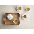 Sonoko Saucer 14cm for Coffee/Tea Cup White - 4