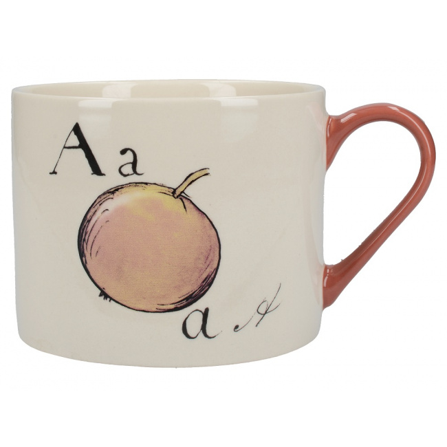 Victoria And Albert Nonsense Alphabet Squat Mug 