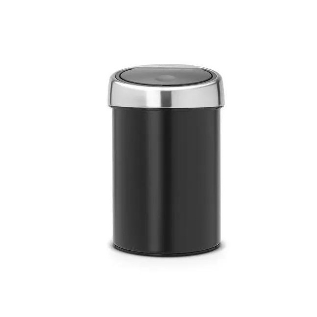 Touch Bin Waste Bin 3L Black