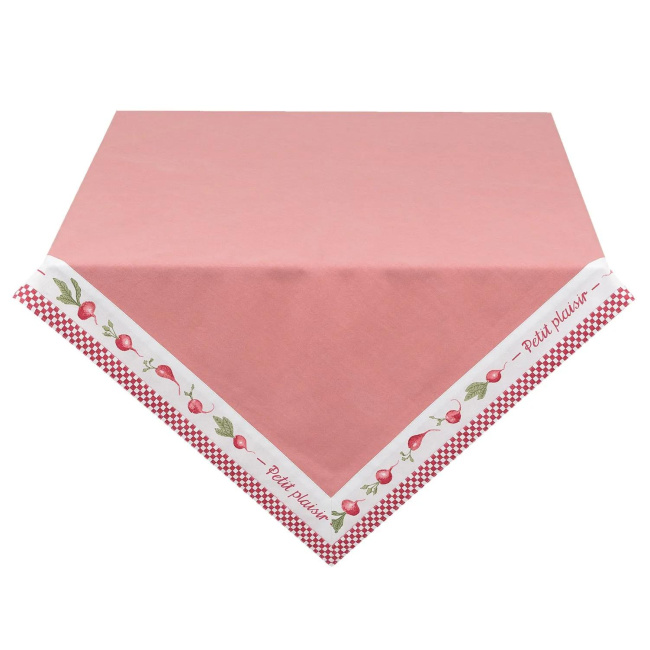 Tablecloth 150x150cm Red Petit