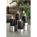 Sorbio Candle Holder 10x5cm Steel - 2